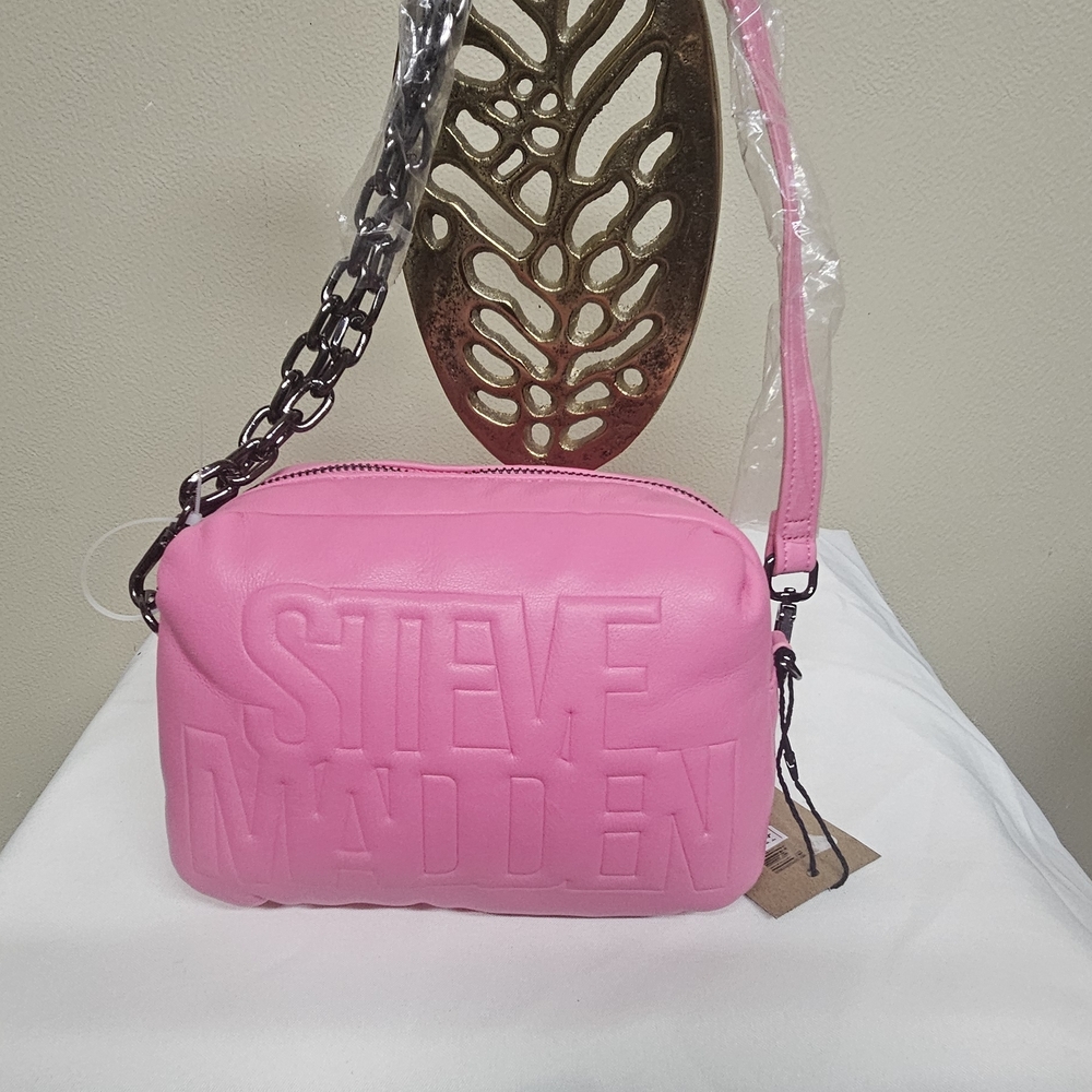 Steve Madden Vibrant Pink Crossbody Bag